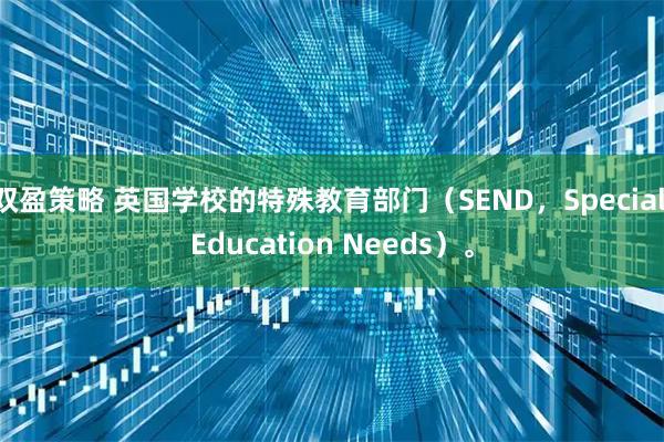 双盈策略 英国学校的特殊教育部门（SEND，Special Education Needs）。